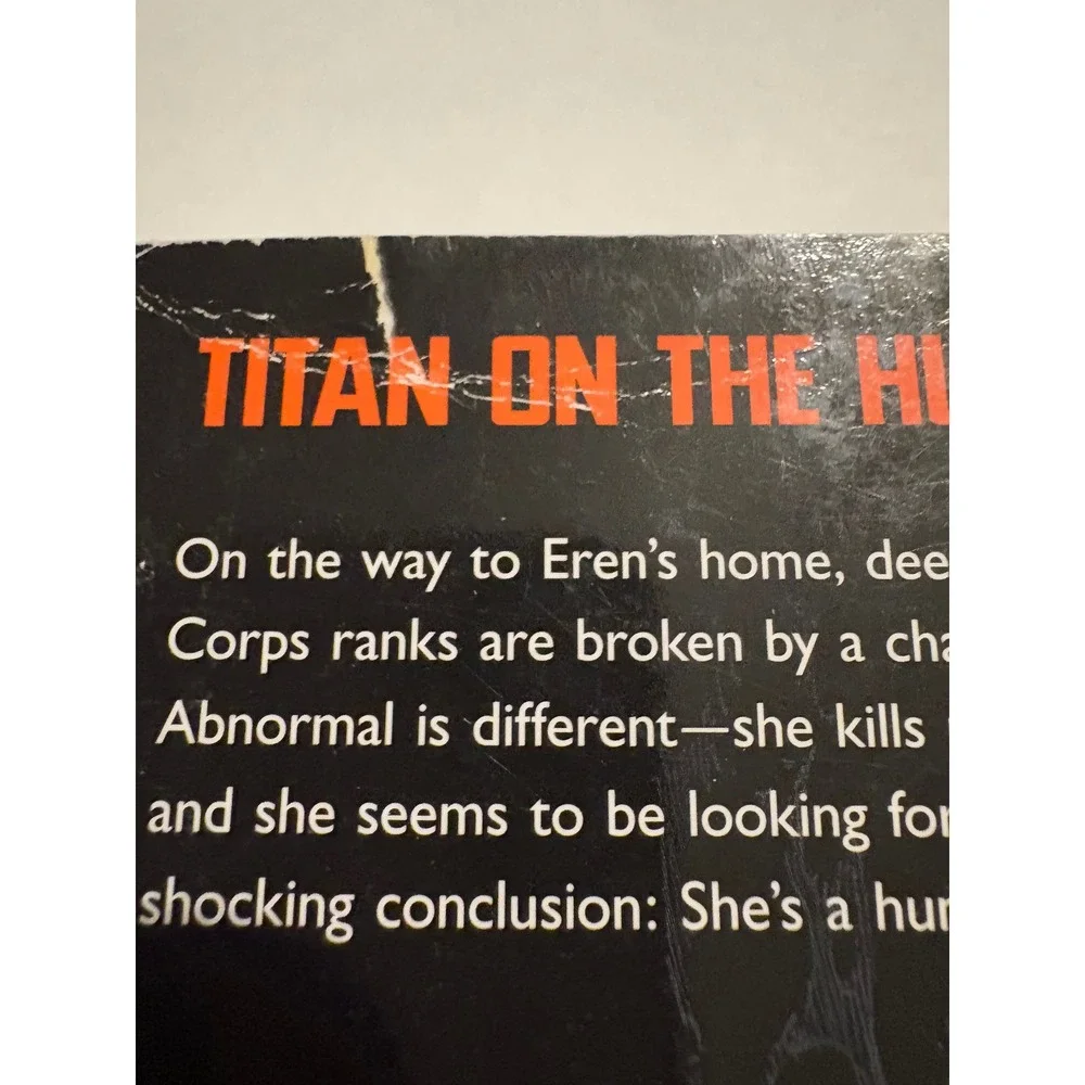 Attack on‎ Titan Manga Volumes 4 5 & 6 English Graphic Novels Anime Comic Books